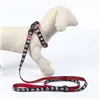 Dog Lead Mickey Mouse Black M