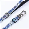 Dog Lead Stitch Grey Blue M