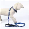 Dog Lead Stitch Grey Blue M