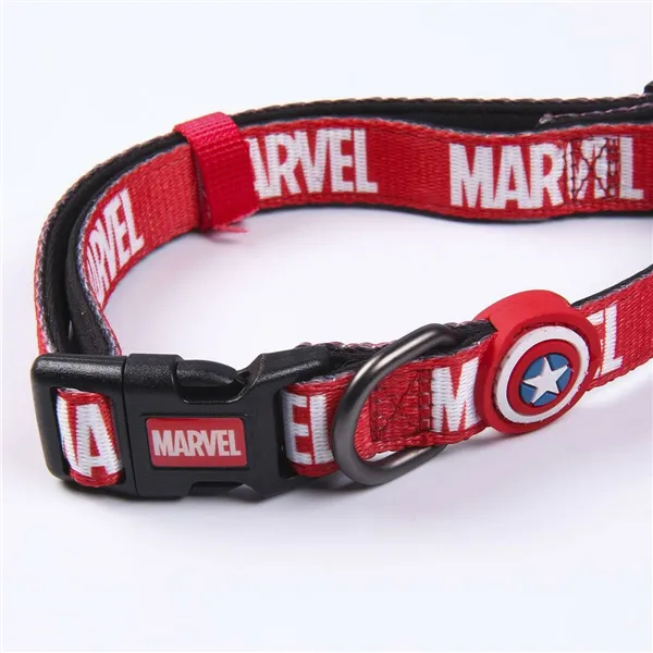 Dog collar Marvel M/L Red