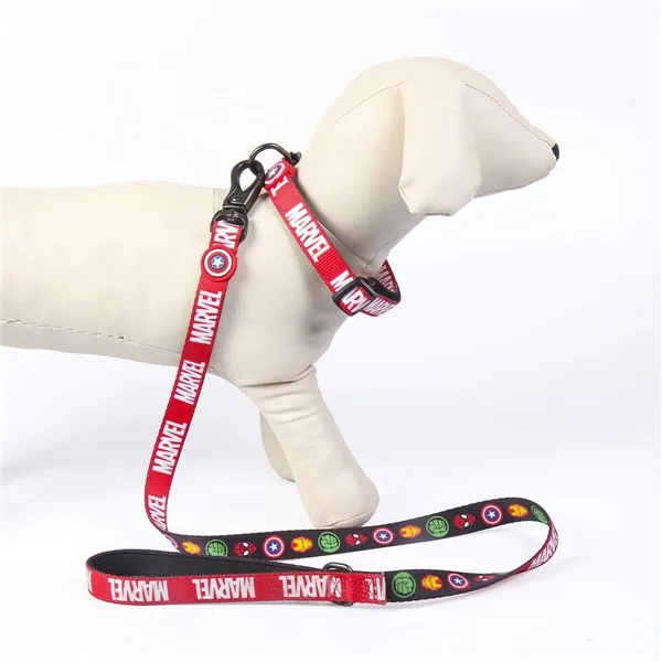 Dog collar Marvel M/L Red