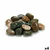 Decorative Stones Grey Brown 3 Kg (4 Units)