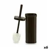 Toilet Brush Stefanplast Elegance Brown Plastic 11,5 x 40,5 x 11,5 cm (6 Units)