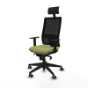 Office Chair with Headrest Piqueras y Crespo 1D066G1 Green