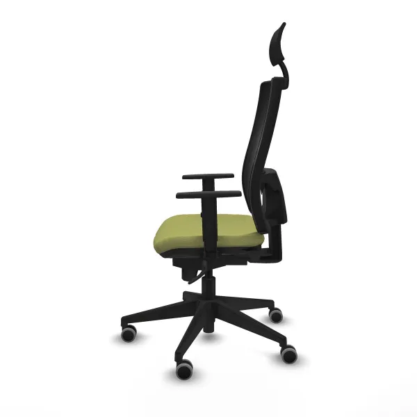 Office Chair with Headrest Piqueras y Crespo 1D066G1 Green