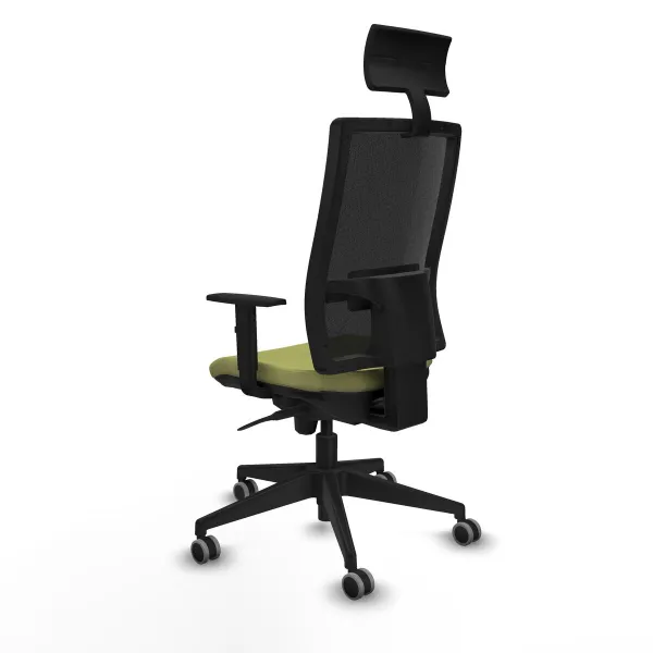 Office Chair with Headrest Piqueras y Crespo 1D066G1 Green