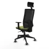 Office Chair with Headrest Piqueras y Crespo 1D066G1 Green