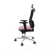 Office Chair with Headrest Piqueras y Crespo 2D086G2 Pink
