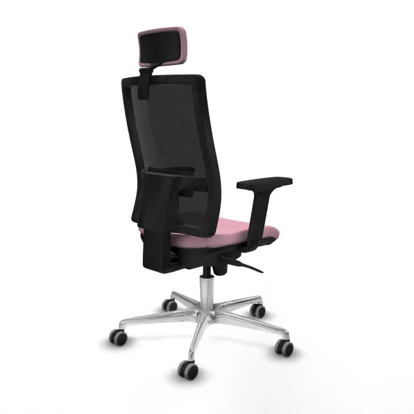 Офисный стул с изголовьем Piqueras y Crespo 2D086G2 Розовый
