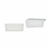 Storage Box with Lid Stefanplast Elegance White Plastic 5 L 19,5 x 11,5 x 33 cm (12 Units)