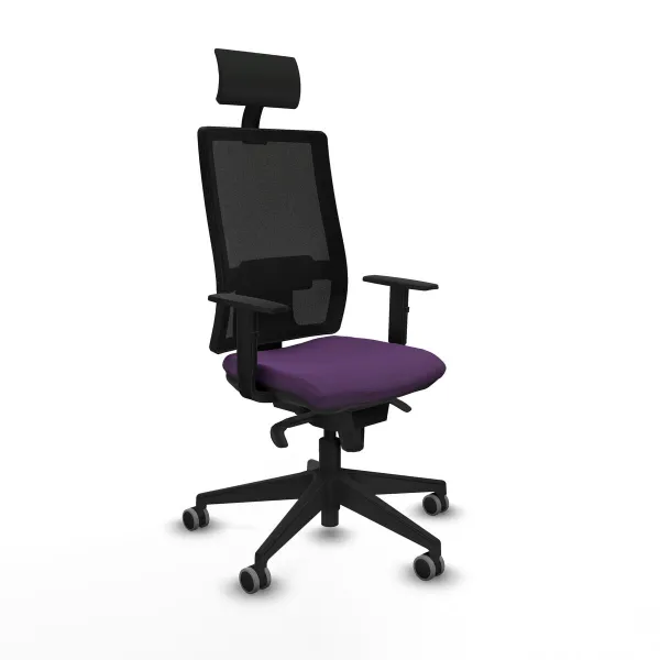Офисный стул с изголовьем Piqueras y Crespo 1D066G1 Фиолетовый