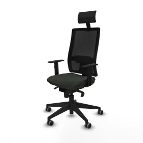 Офисный стул с изголовьем Piqueras y Crespo 1D066G1 Чёрный