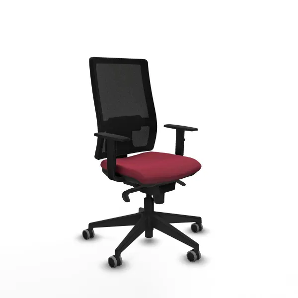 Офисный стул Piqueras y Crespo 1D066G0 Тёмно Бордовый
