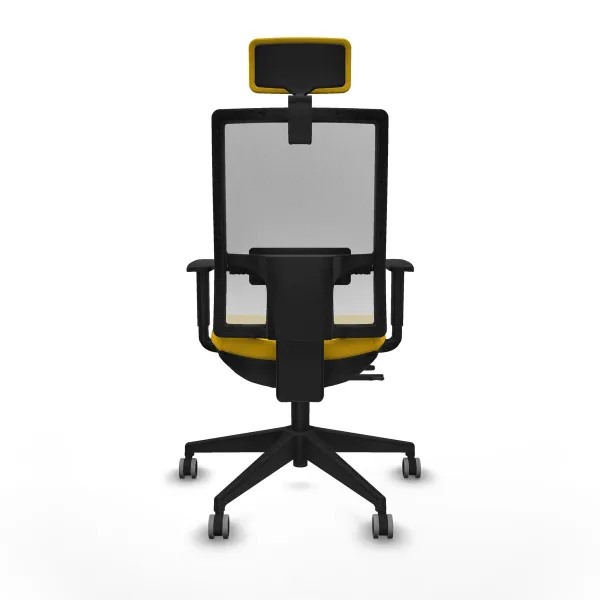 Office Chair with Headrest Horna Traslack Piqueras y Crespo 1D066G2