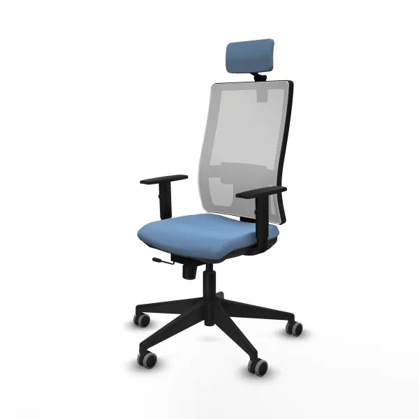 Office Chair with Headrest Horna Traslack Piqueras y Crespo 1D066G2