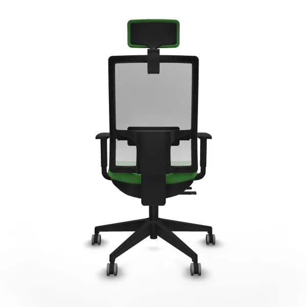 Office Chair with Headrest Horna Traslack Piqueras y Crespo 1D066G2
