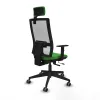 Office Chair with Headrest Horna Traslack Piqueras y Crespo 1D066G2