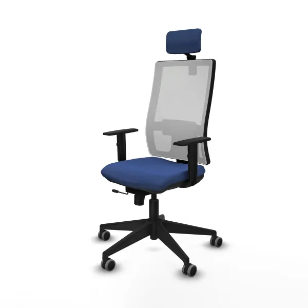 Office Chair with Headrest Horna Traslack Piqueras y Crespo 1D066G2