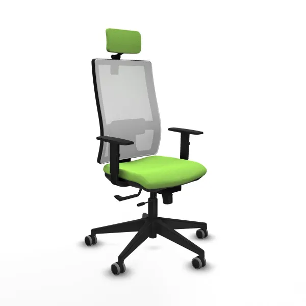 Office Chair with Headrest Horna Traslack Piqueras y Crespo 1D066G2