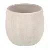 Planter Cream Ceramic Sand 18 x 18 x 17,5 cm