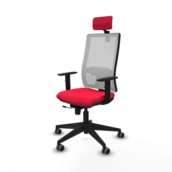 Office Chair with Headrest Horna Traslack Piqueras y Crespo 1D066G2