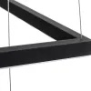 Ceiling Light Black Aluminium 220-240 V Modern 50 x 50 x 120 cm