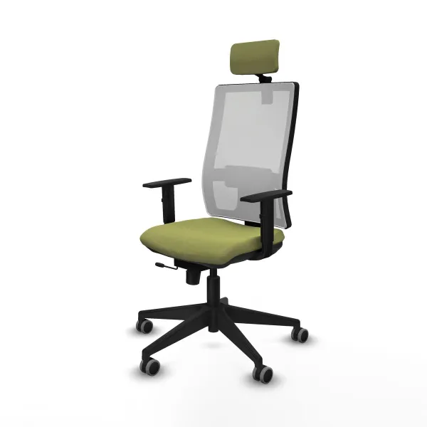 Office Chair with Headrest Horna Traslack Piqueras y Crespo 1D066G2