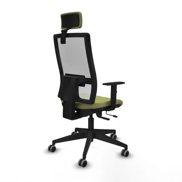 Office Chair with Headrest Horna Traslack Piqueras y Crespo 1D066G2