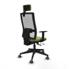 Office Chair with Headrest Horna Traslack Piqueras y Crespo 1D066G2