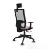 Office Chair with Headrest Horna Traslack Piqueras y Crespo 1D066G2