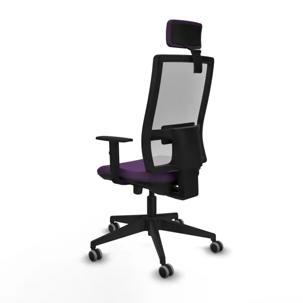 Office Chair with Headrest Horna Traslack Piqueras y Crespo 1D066G2