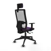 Office Chair with Headrest Horna Traslack Piqueras y Crespo 1D066G2