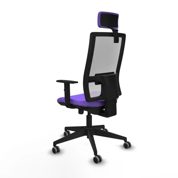 Office Chair with Headrest Horna Traslack Piqueras y Crespo 1D066G2