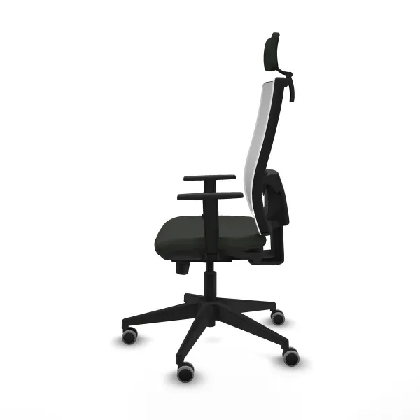 Office Chair with Headrest Horna Traslack Piqueras y Crespo 1D066G2