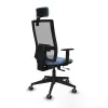 Office Chair with Headrest Horna Traslack Piqueras y Crespo 1D066G2