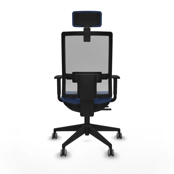 Office Chair with Headrest Horna Traslack Piqueras y Crespo 1D066G2