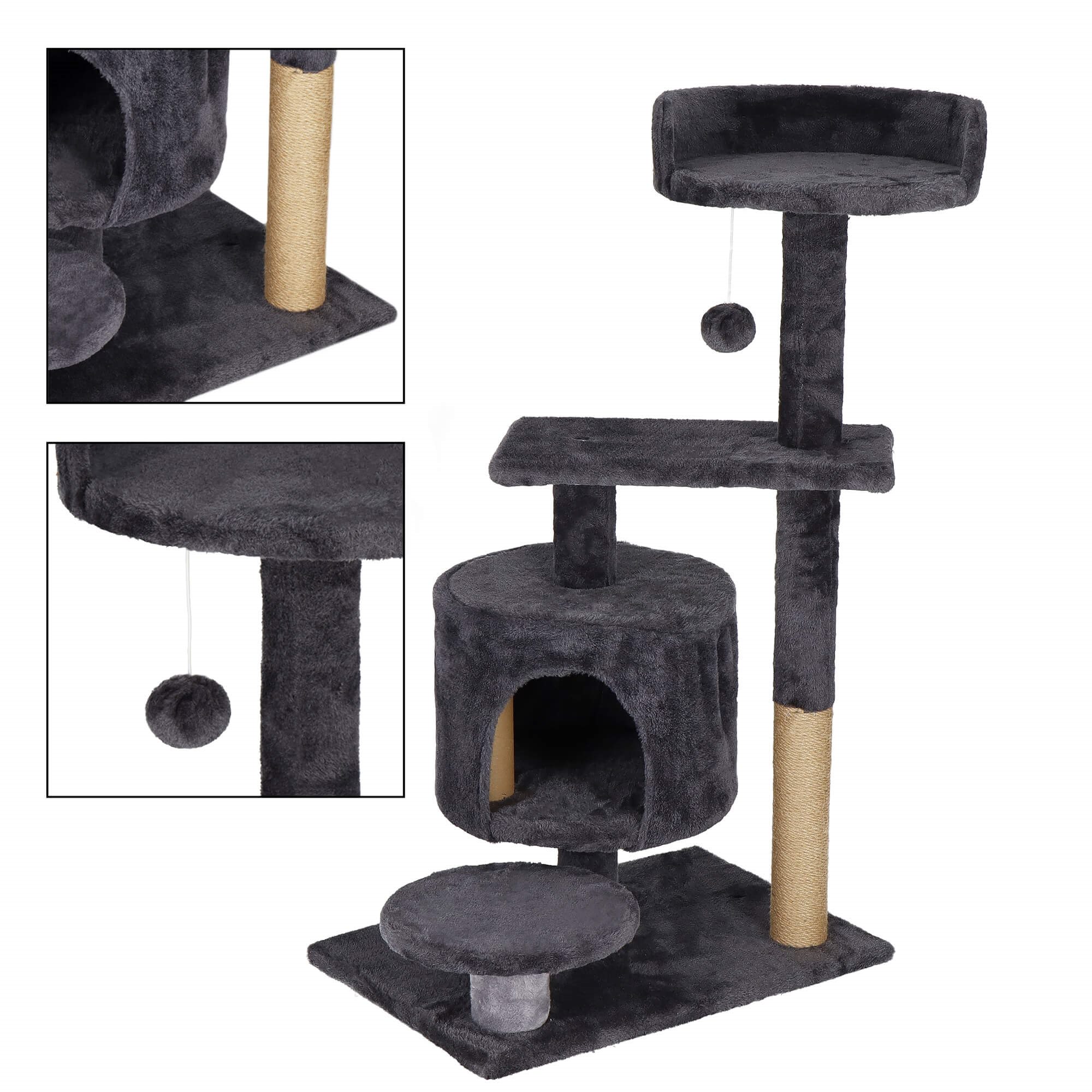 Kassipuu majaga Springos PA1036 87 cm | Osta veebist — Megaluks