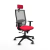 Office Chair with Headrest Horna Traslack Piqueras y Crespo 1D066G2