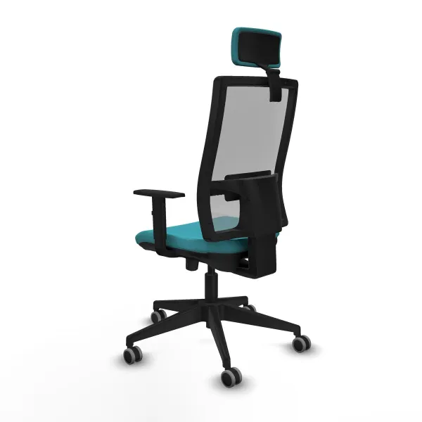 Office Chair with Headrest Horna Traslack Piqueras y Crespo 1D066G2