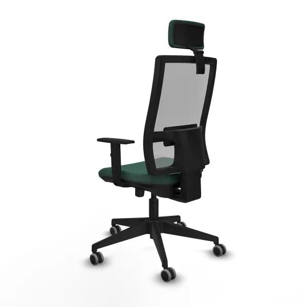 Office Chair with Headrest Horna Traslack Piqueras y Crespo 1D066G2