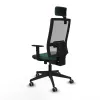 Office Chair with Headrest Horna Traslack Piqueras y Crespo 1D066G2