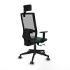 Office Chair with Headrest Horna Traslack Piqueras y Crespo 1D066G2