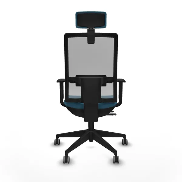 Office Chair with Headrest Horna Traslack Piqueras y Crespo 1D066G2