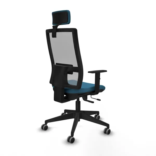 Office Chair with Headrest Horna Traslack Piqueras y Crespo 1D066G2