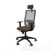 Office Chair with Headrest Horna Traslack Piqueras y Crespo 1D066G2