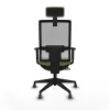 Office Chair with Headrest Horna Traslack Piqueras y Crespo 1D066G2