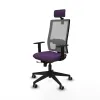 Office Chair with Headrest Horna Traslack Piqueras y Crespo 1D066G2