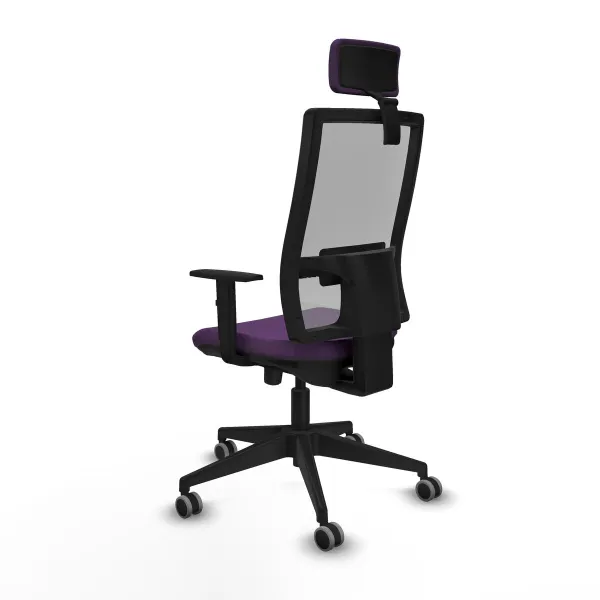 Office Chair with Headrest Horna Traslack Piqueras y Crespo 1D066G2
