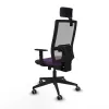 Office Chair with Headrest Horna Traslack Piqueras y Crespo 1D066G2