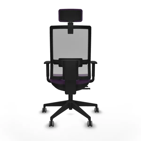Office Chair with Headrest Horna Traslack Piqueras y Crespo 1D066G2